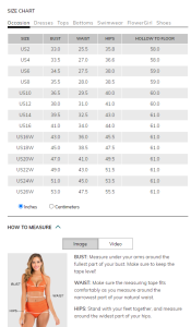 尺码表，求大哥指导-Shopify 问答社区
